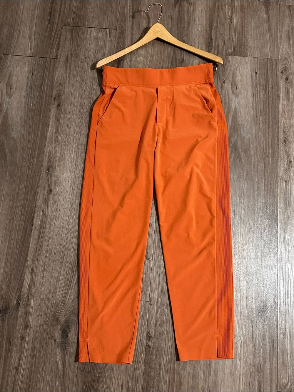 Athleta Pants Brooklyn Ankle Pants Rust Color Pockets Comfortable